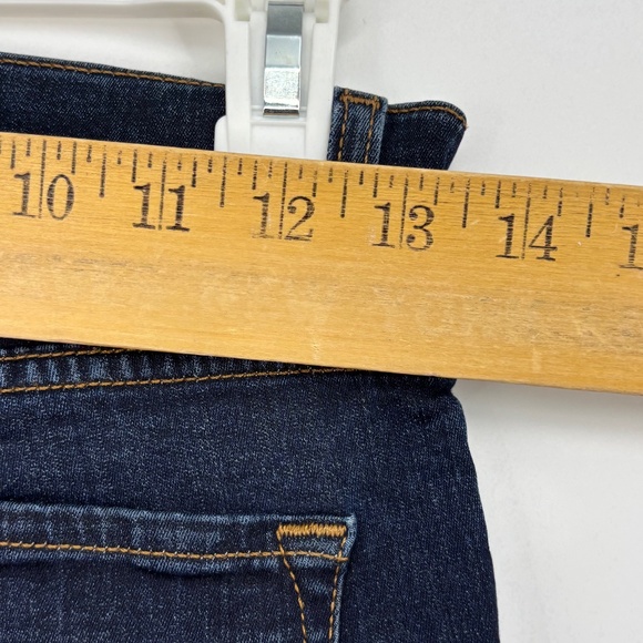 J Brand Womens Sz 26 Maria Skinny Jeans Starless Dark Blue Mid Rise Five Pocket - Picture 7 of 8